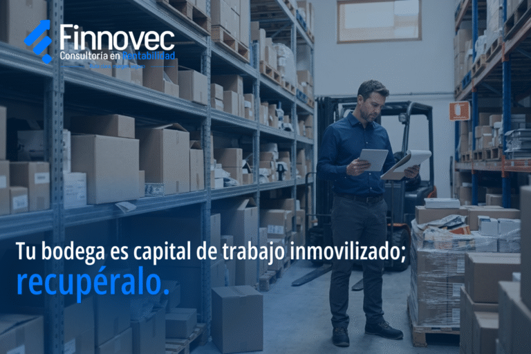 Tu inventario no está en la bodega: está secuestrando tu flujo de caja